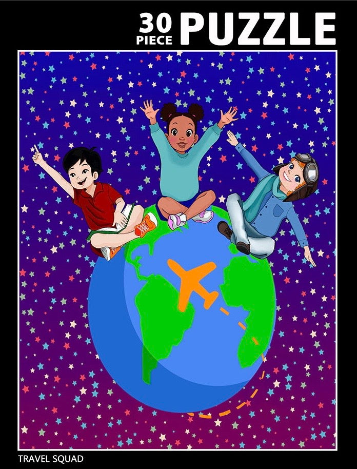 Travel Squad Puzzle (30 pieces)