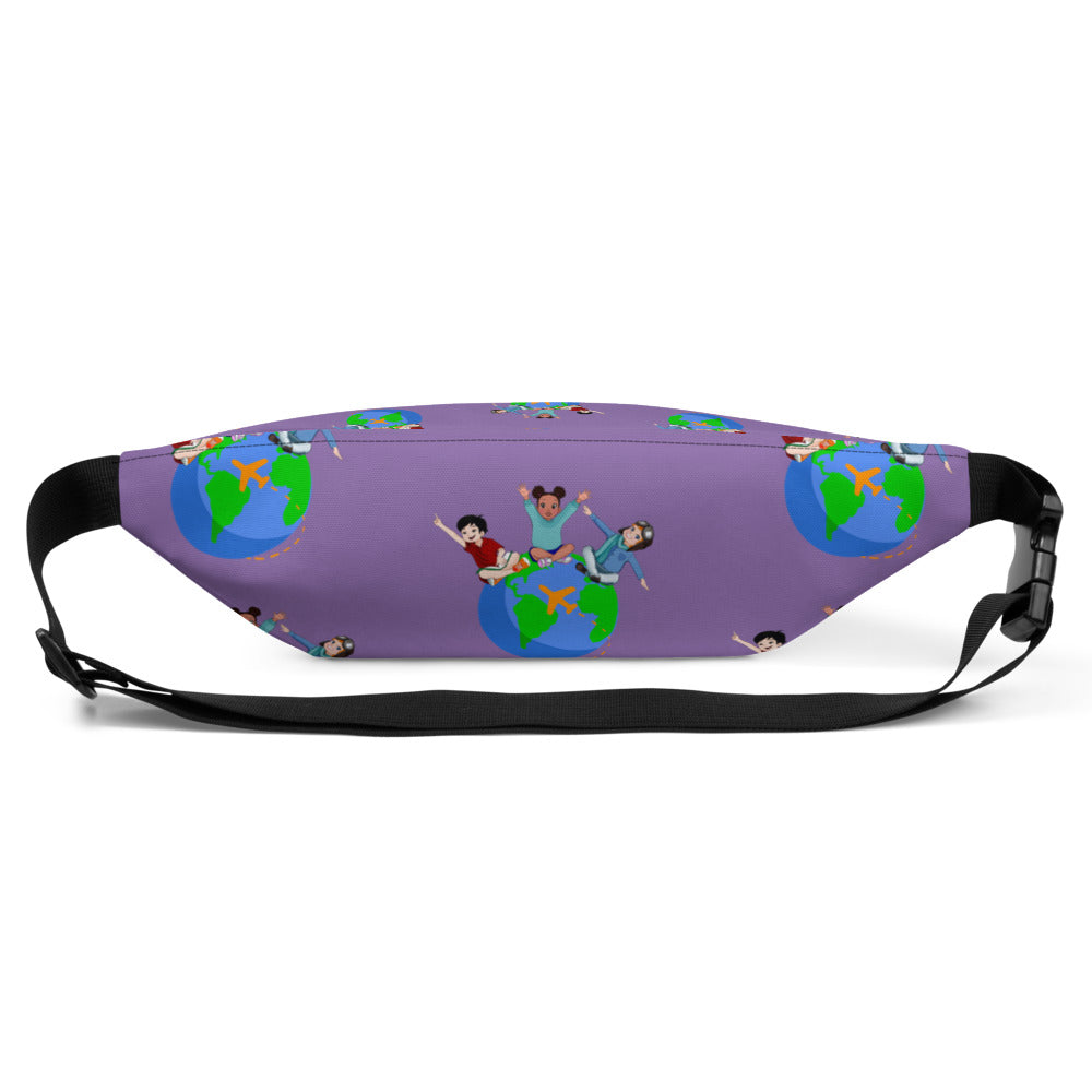 Travel Squad Fanny Pack (Purple)