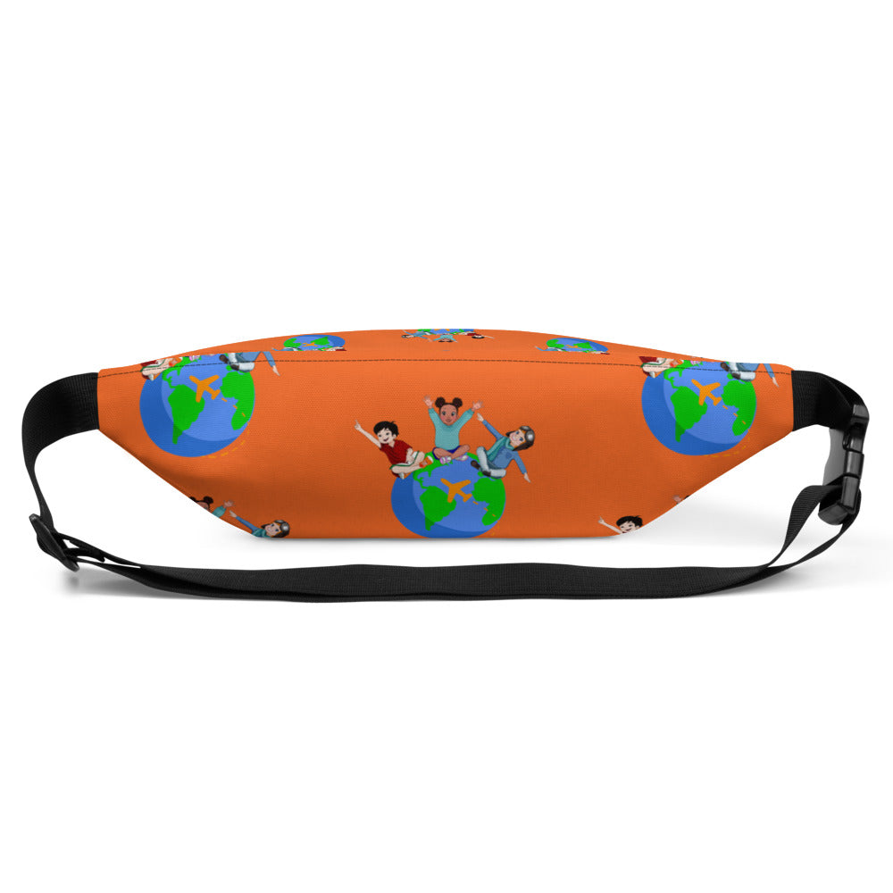 Travel Squad Fanny Pack (Orange)