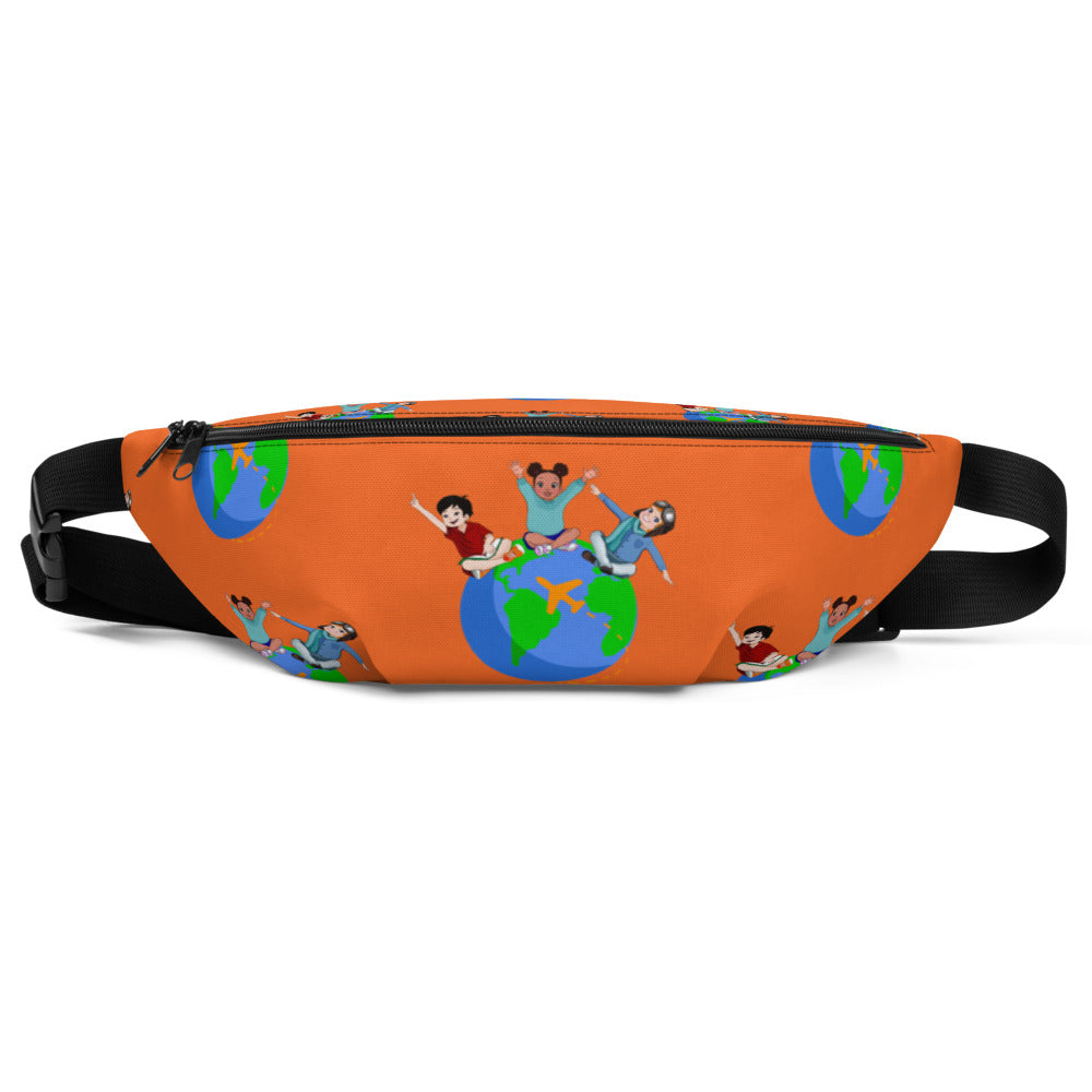 Travel Squad Fanny Pack (Orange)