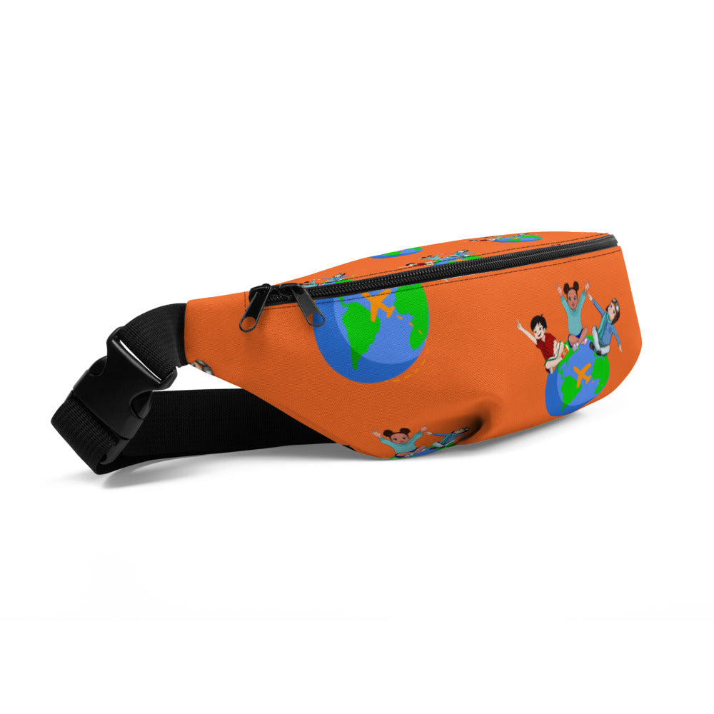 Travel Squad Fanny Pack (Orange)