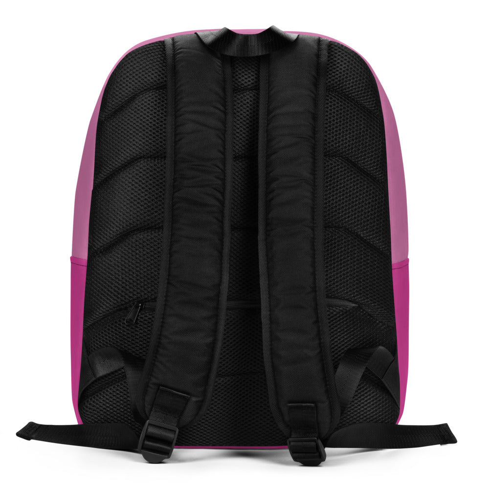 Frequent Flyer Minimalist Carry-On Backpack (Pink)