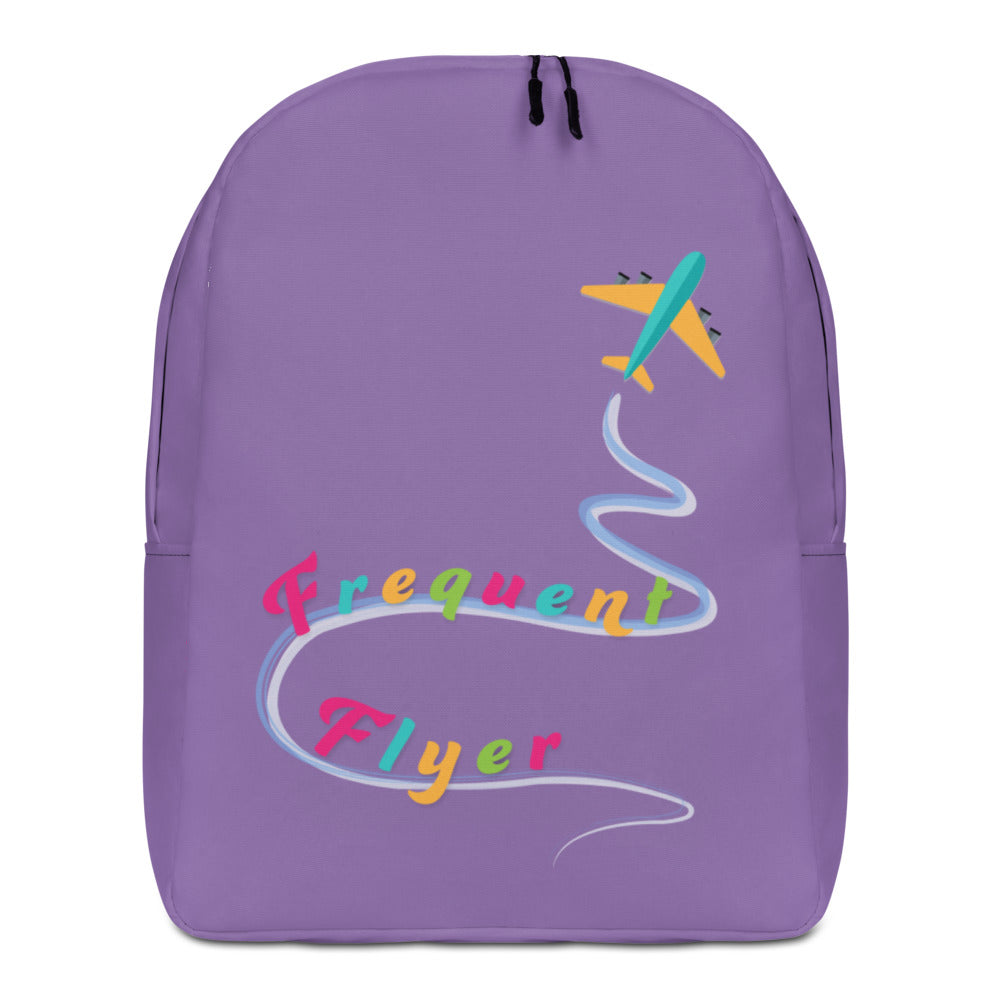 Frequent Flyer Minimalist Carry-on Backpack (Purple)