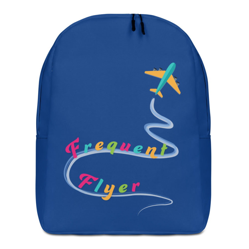 Frequent Flyer Minimalist Carry-on Backpack  (Blue)