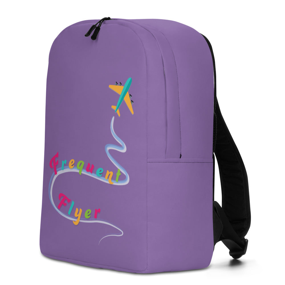 Frequent Flyer Minimalist Carry-on Backpack (Purple)