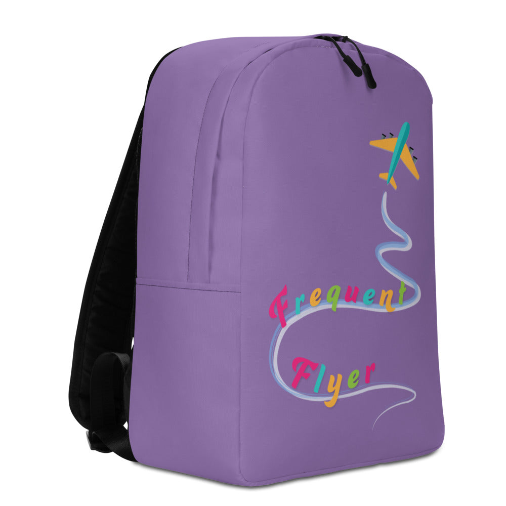 Frequent Flyer Minimalist Carry-on Backpack (Purple)