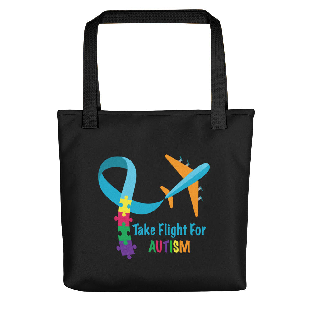 Take Flight For Autism Tote bag