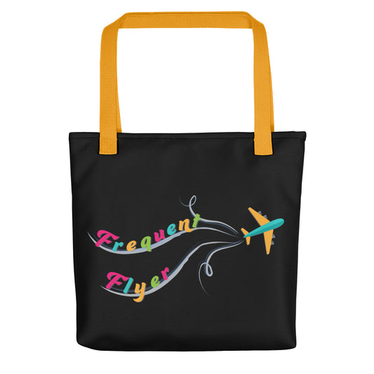 Frequent Flyer Tote Bag (Black)