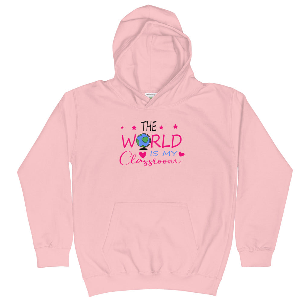 The World is my Classroom Kids Hoodie