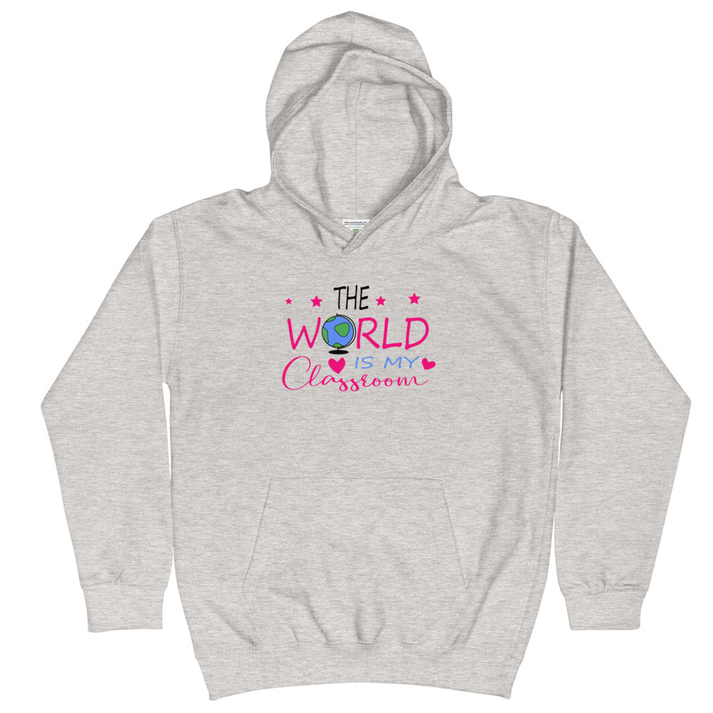 The World is my Classroom Kids Hoodie