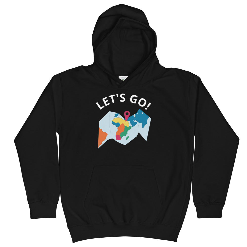 Let's Go!  Kids Hoodie