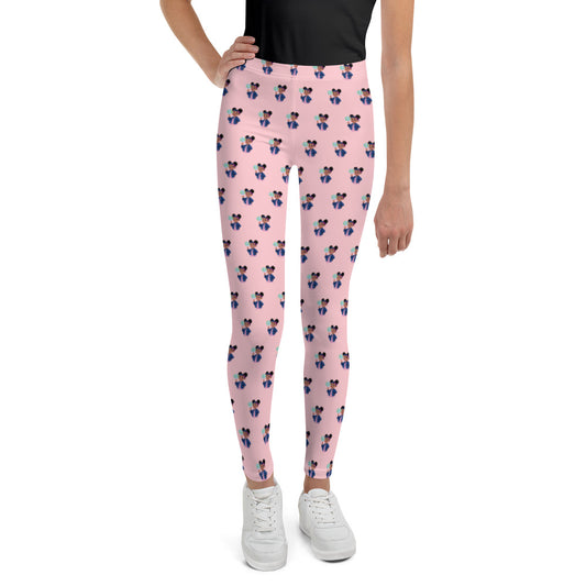 Globetrotter Youth Leggings (pink)