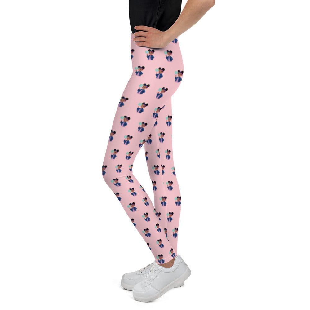 Globetrotter Youth Leggings (pink)