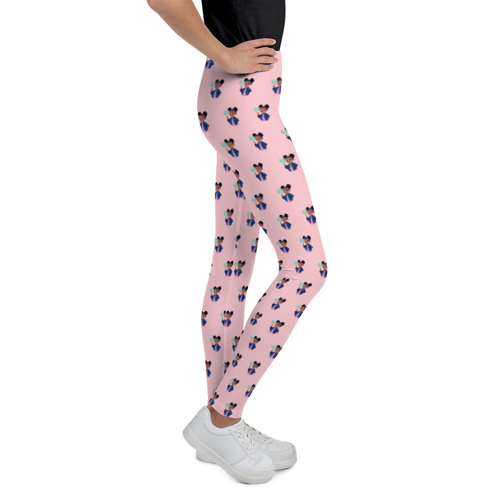 Globetrotter Youth Leggings (pink)