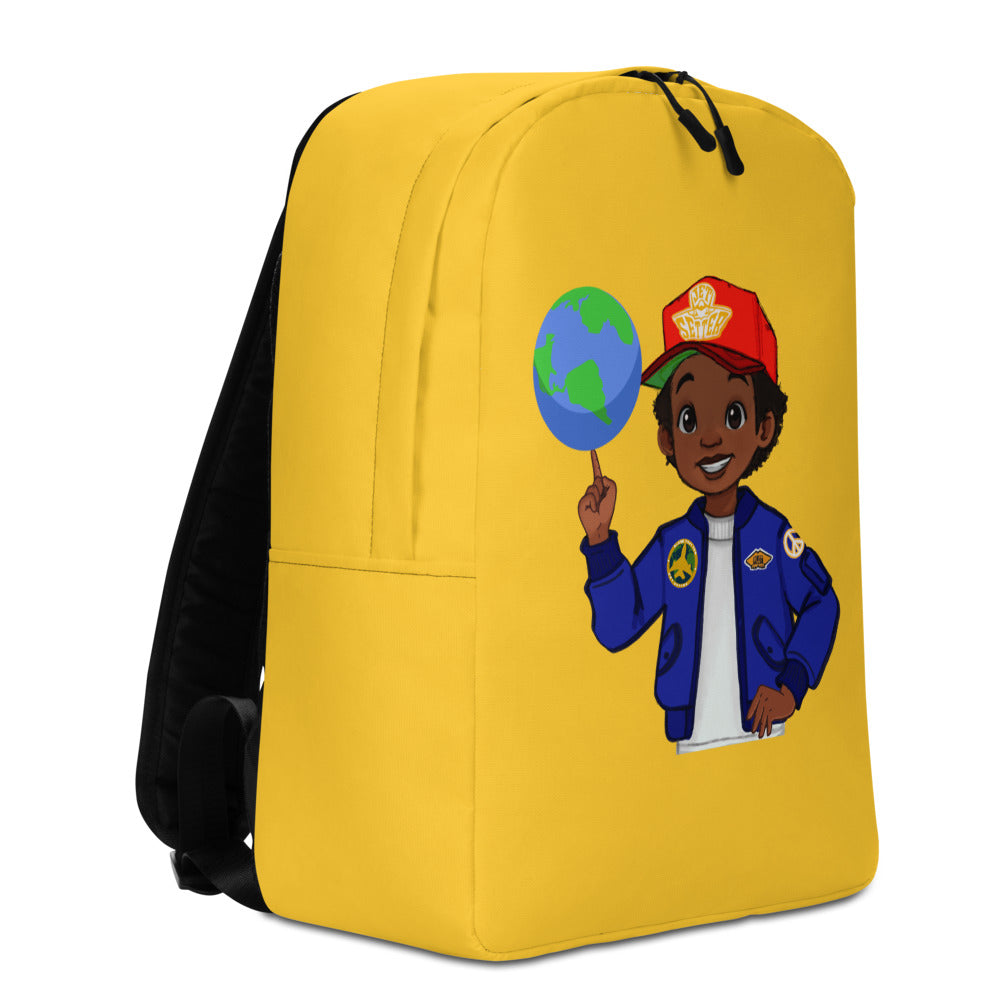 Jet Setter Minimalist Carry On Backpack (Yellow)