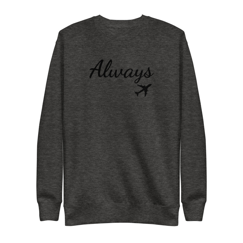 Always Fly Unisex Fleece Pullover Sweater (Adult)