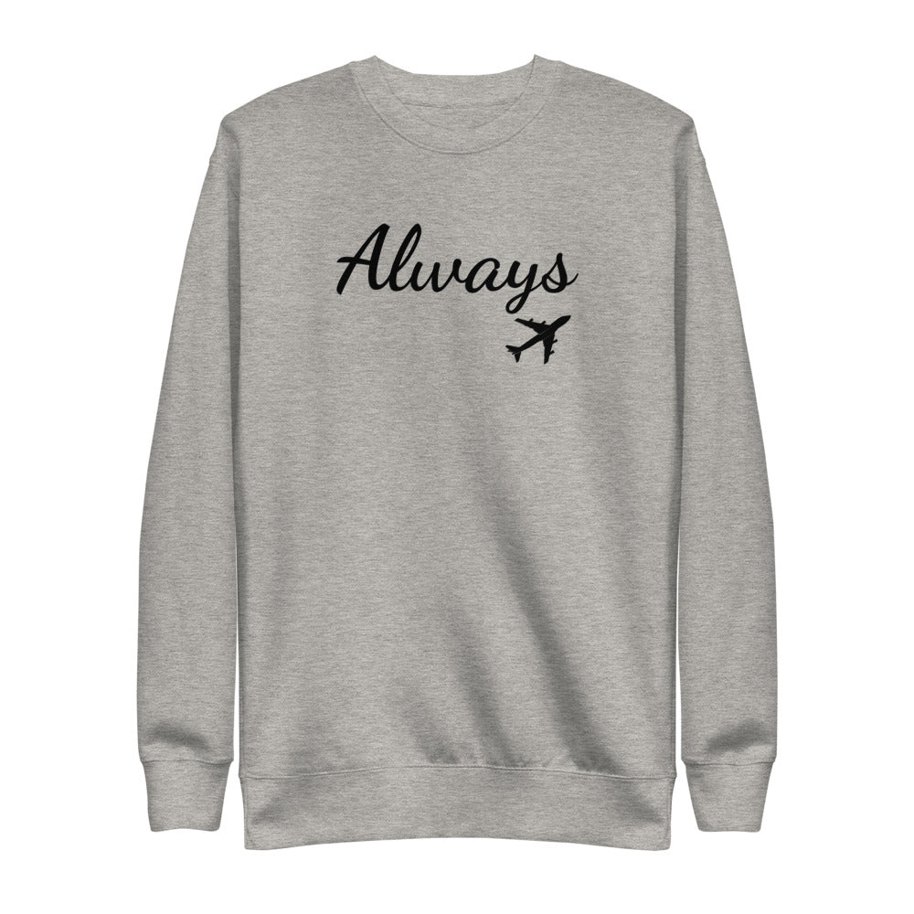 Always Fly Unisex Fleece Pullover Sweater (Adult)