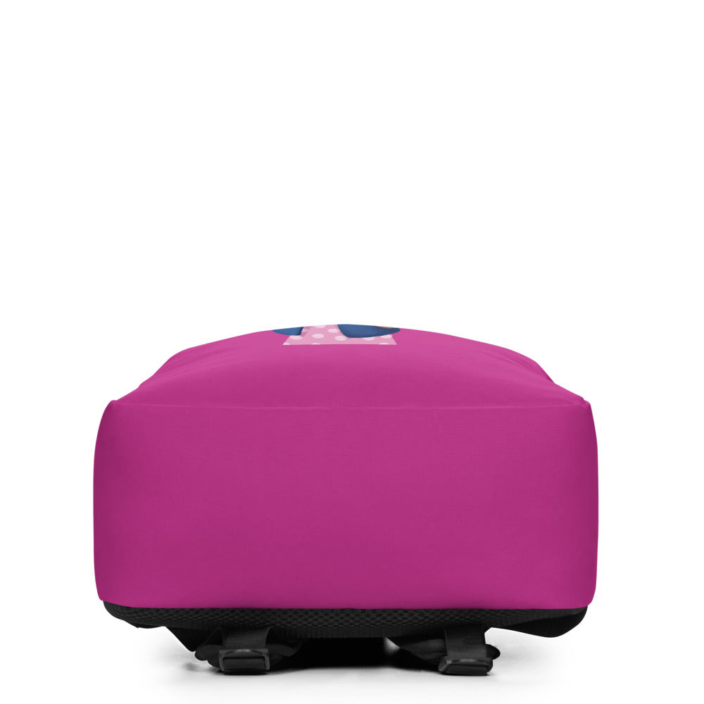 Globetrotter Minimalist Carry On Backpack (Pink)