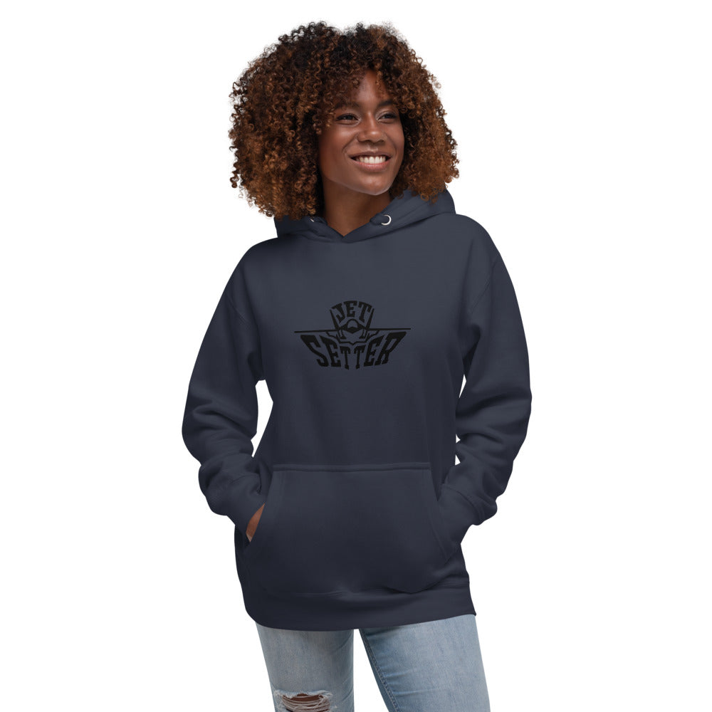 Jet Setter Unisex Hoodie (Adult)