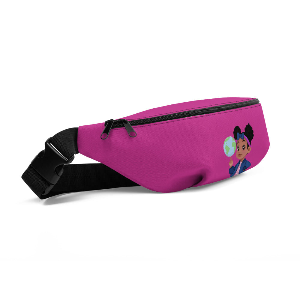 Globetrotter Fanny Pack (Pink)