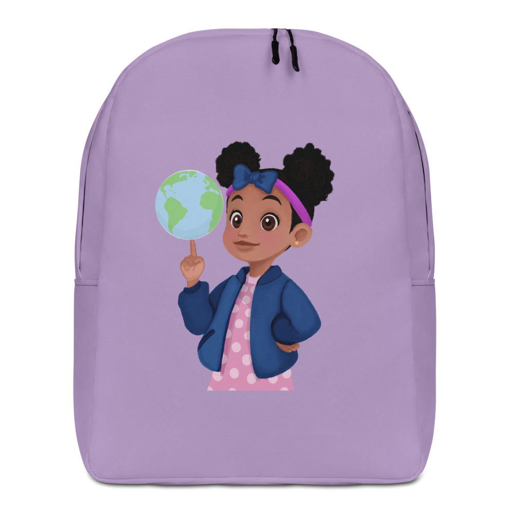 Globetrotter Minimalist Carry On Backpack (Purple)