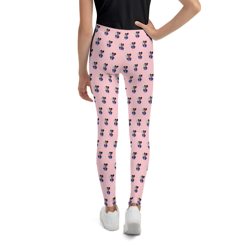 Globetrotter Youth Leggings (pink)