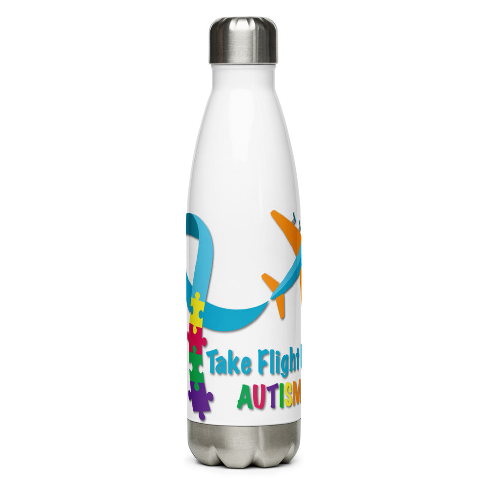 Take Flight for Autism Stainless Steel Water Bottle