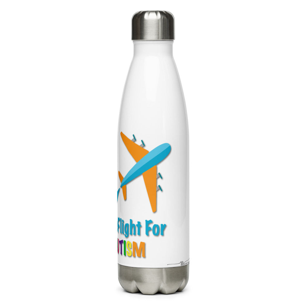 Take Flight for Autism Stainless Steel Water Bottle