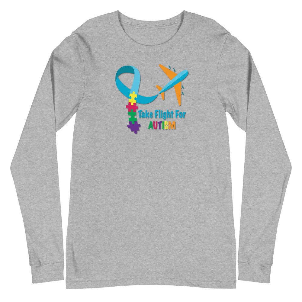 Take Flight For Autism Unisex Long Sleeve Tee (Adults)