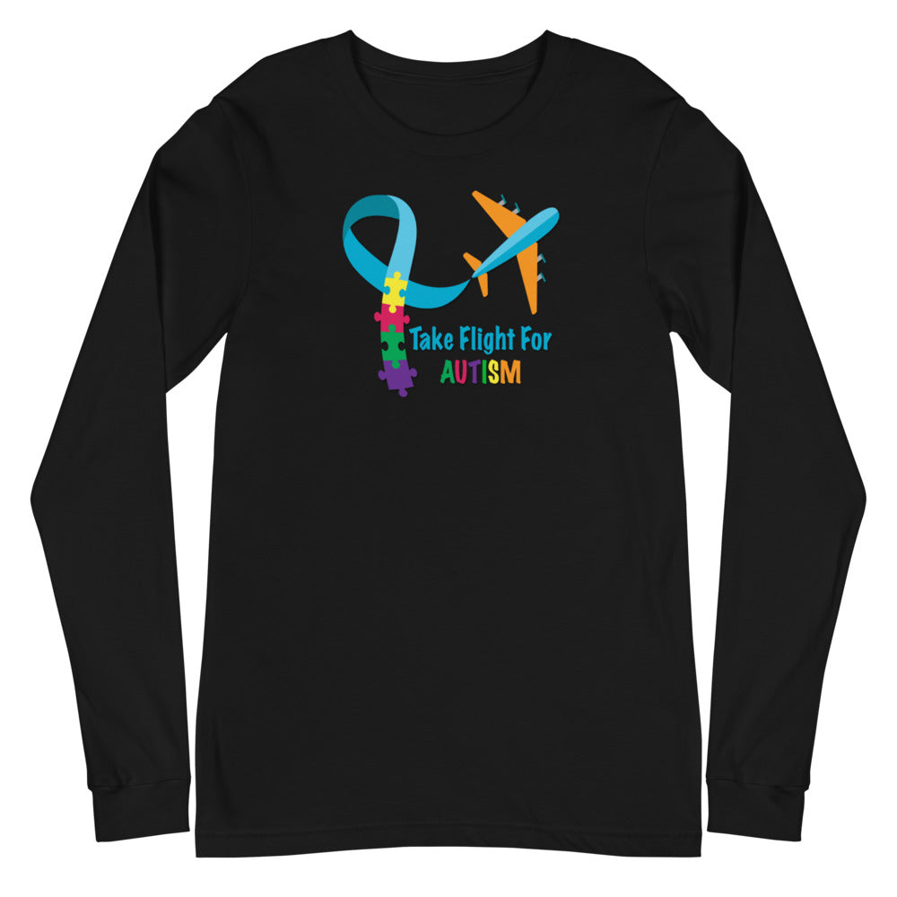 Take Flight For Autism Unisex Long Sleeve Tee (Adults)