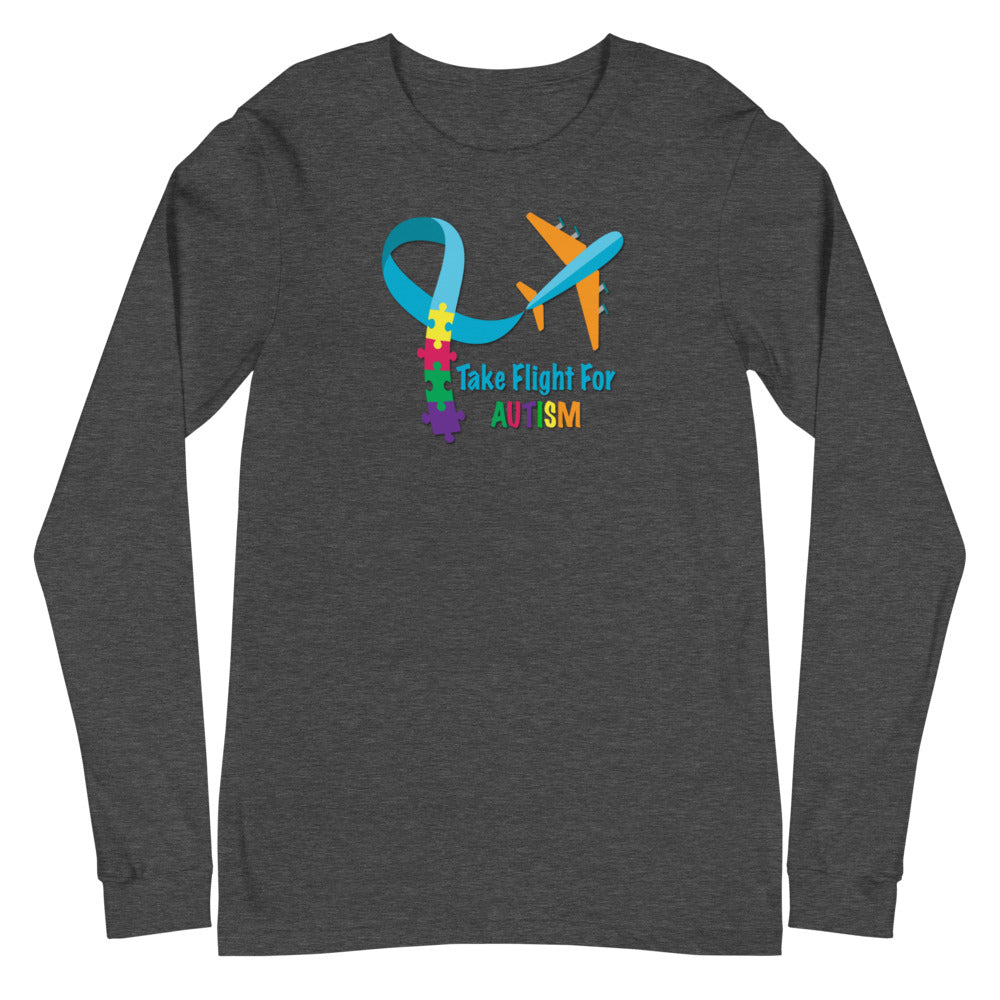 Take Flight For Autism Unisex Long Sleeve Tee (Adults)