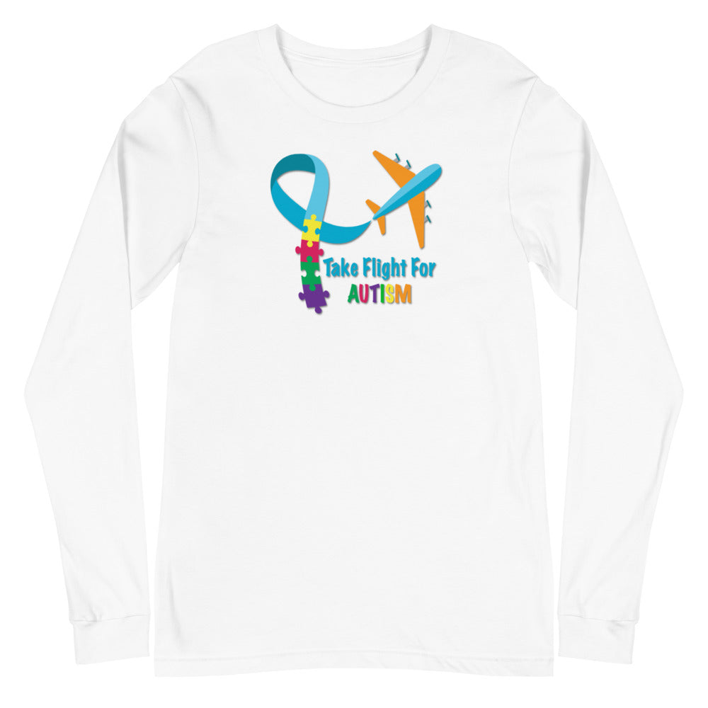 Take Flight For Autism Unisex Long Sleeve Tee (Adults)