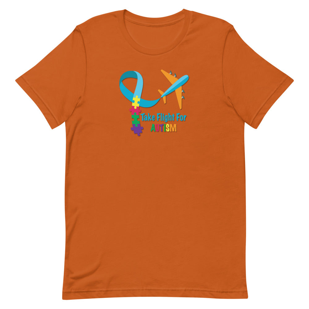 Take Flight For Autism Short-Sleeve Unisex T-Shirt (Adults)