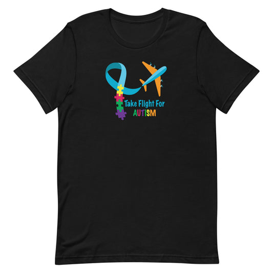 Take Flight For Autism Short-Sleeve Unisex T-Shirt (Adults)