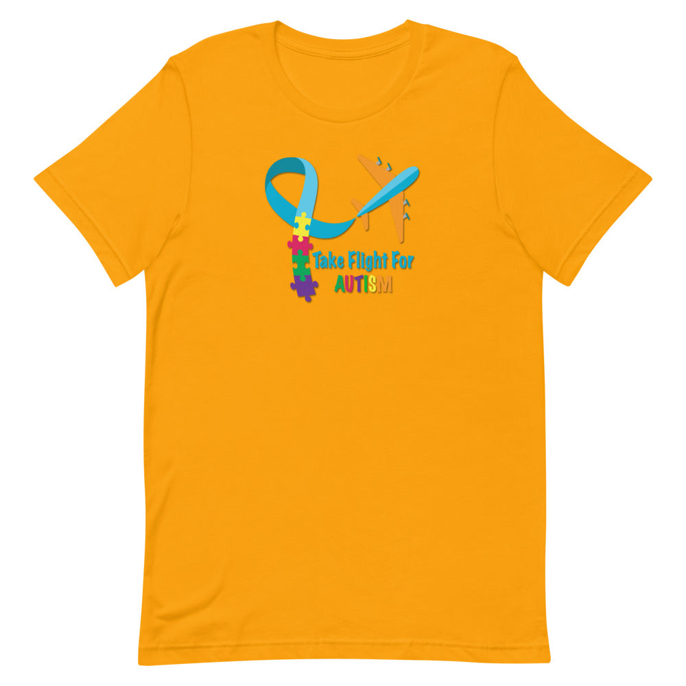 Take Flight For Autism Short-Sleeve Unisex T-Shirt (Adults)