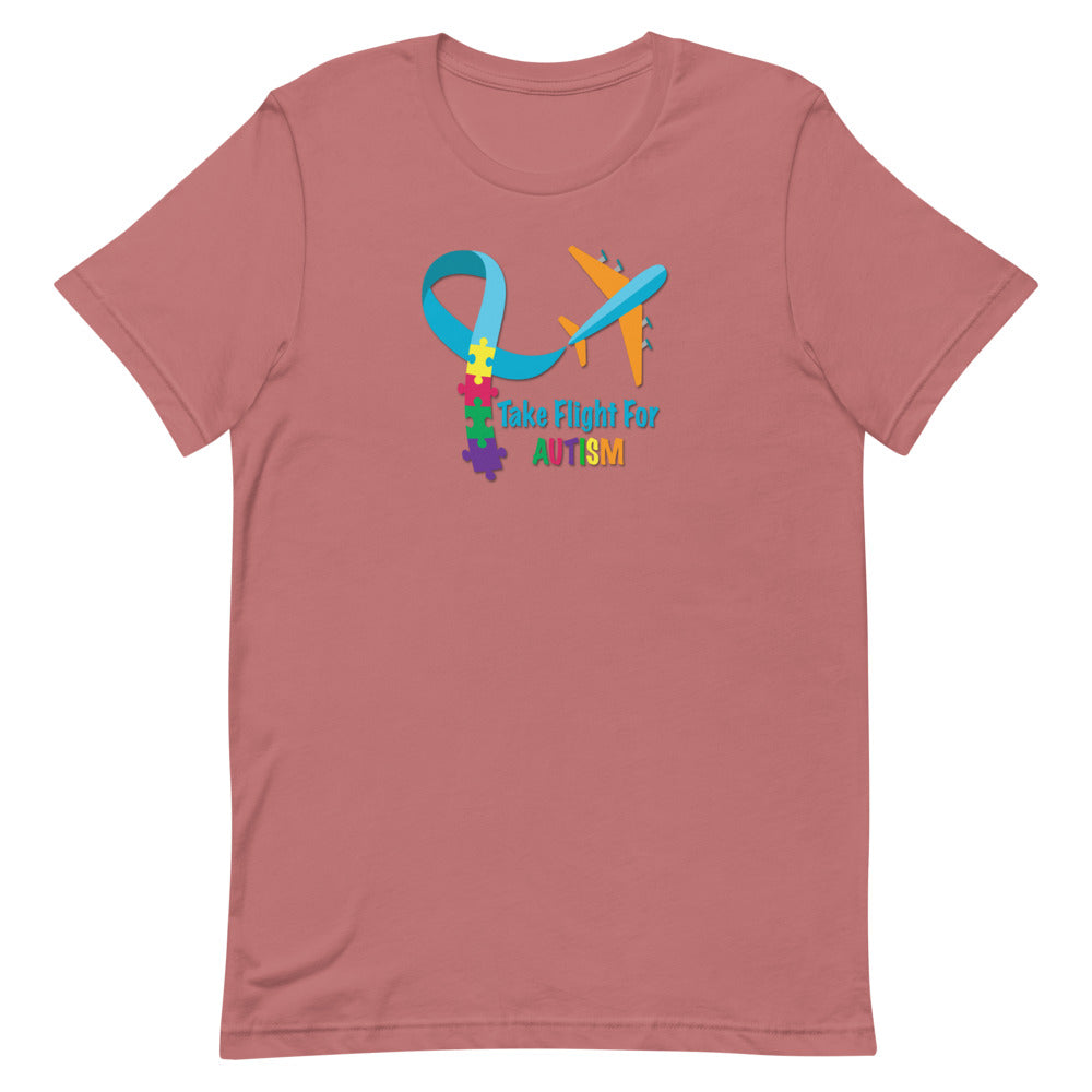 Take Flight For Autism Short-Sleeve Unisex T-Shirt (Adults)