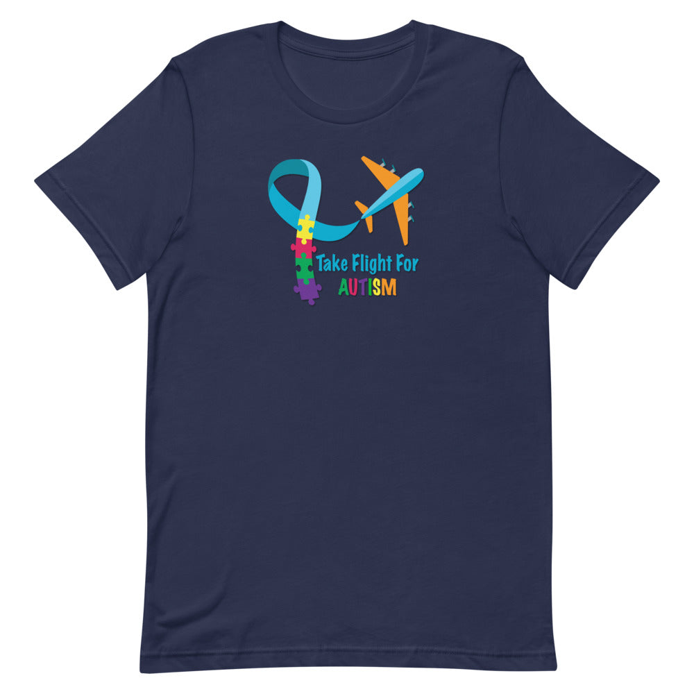 Take Flight For Autism Short-Sleeve Unisex T-Shirt (Adults)