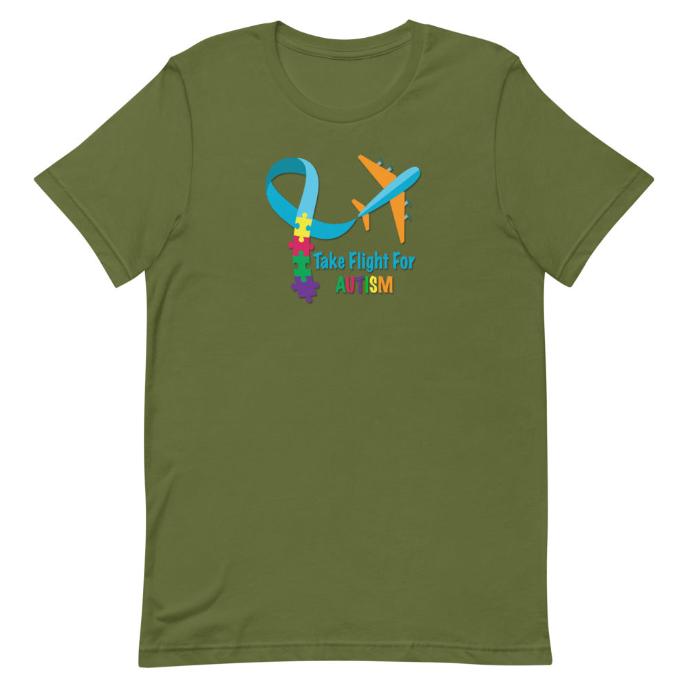 Take Flight For Autism Short-Sleeve Unisex T-Shirt (Adults)