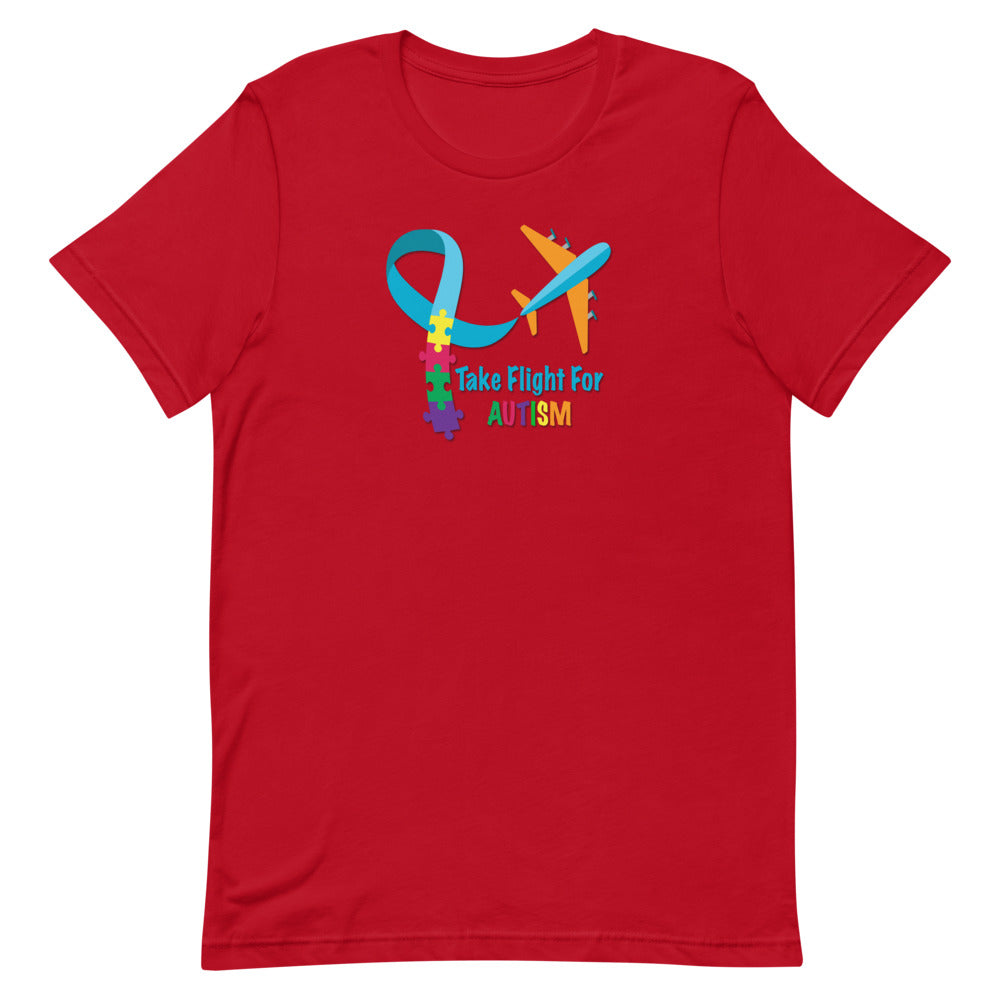 Take Flight For Autism Short-Sleeve Unisex T-Shirt (Adults)