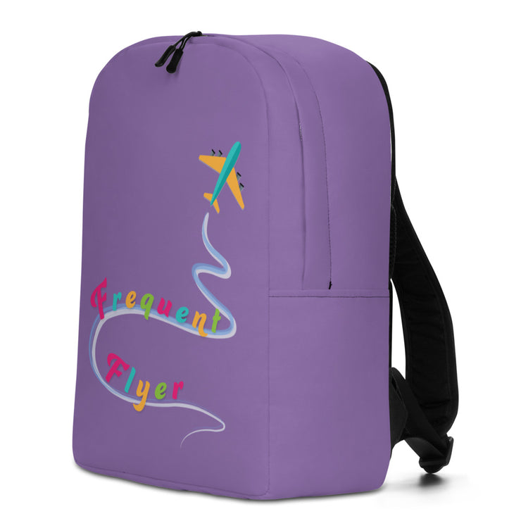 Frequent Flyer Minimalist Carry-on Backpack (Purple)