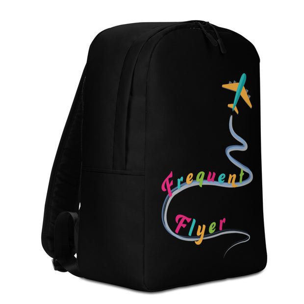 Frequent Flyer Minimalist Carry On Backpack (Black)