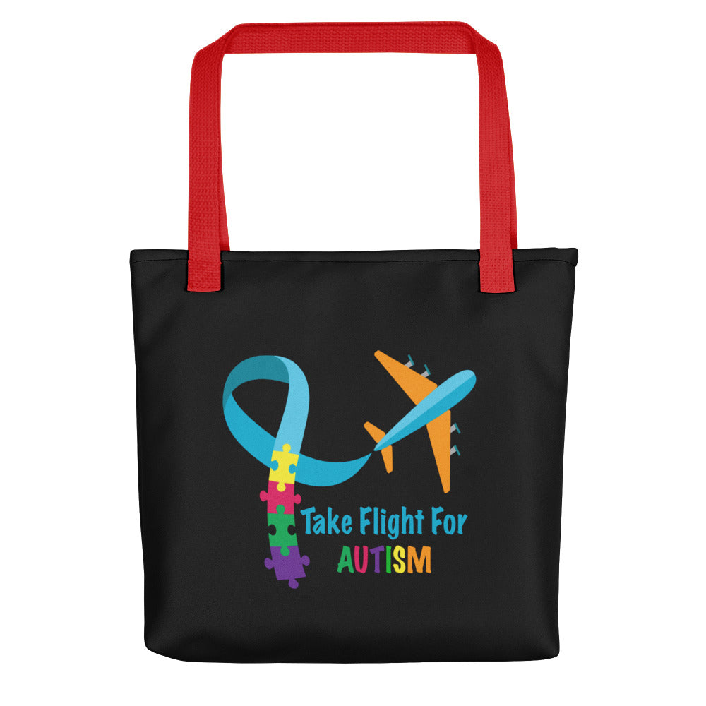 Take Flight For Autism Tote bag