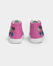 Globetrotter Kids High Top Canvas Sneaker