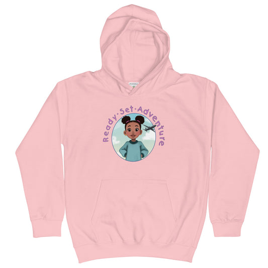 Ready - Set - Adventure Kids Hoodie