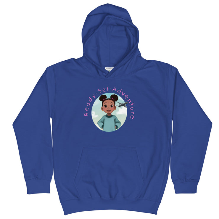 Ready - Set - Adventure Kids Hoodie