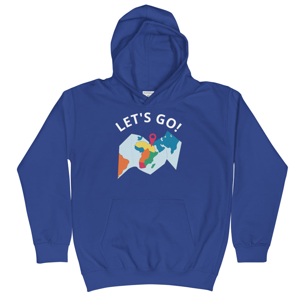 Let's Go!  Kids Hoodie