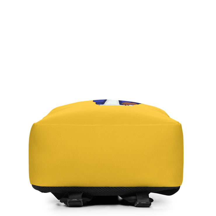 Jet Setter Minimalist Carry On Backpack (Yellow)
