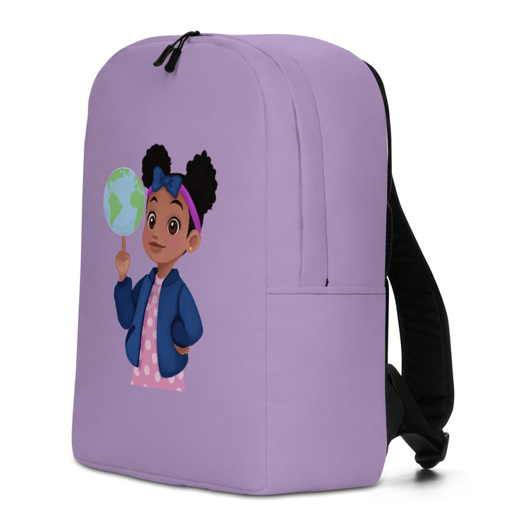 Globetrotter Minimalist Carry On Backpack (Purple)