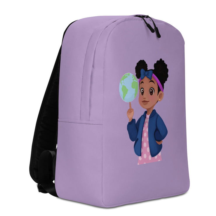Globetrotter Minimalist Carry On Backpack (Purple)