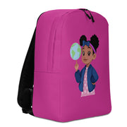 Globetrotter Minimalist Carry On Backpack (Pink)